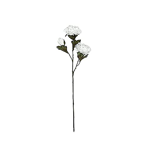 BalsaCircle 2 White 29-Inch Artificial Silk Peony Flower Stems - Wedding Bouquets, Party Centerpieces, Home Decor for Living Room, Bedroom & Event Arrangements