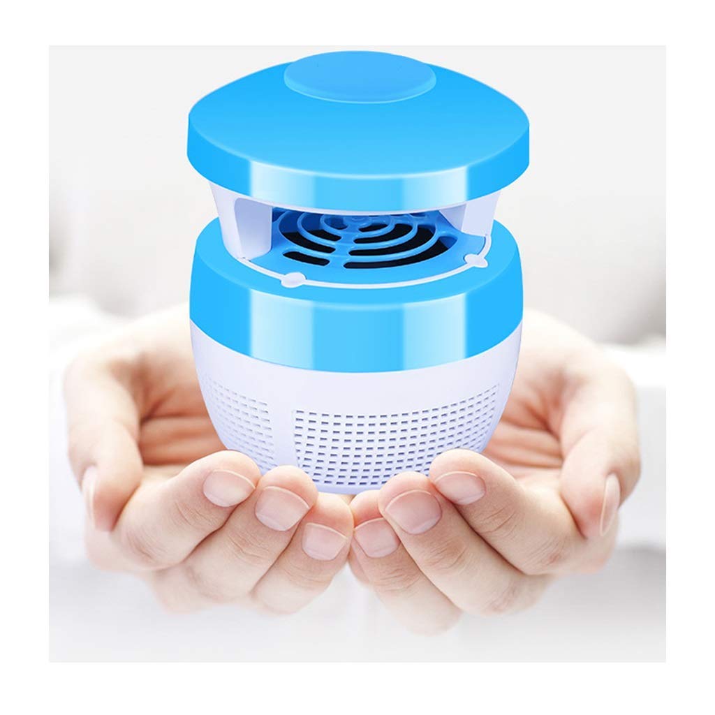 ZAKSEM USB Mosquito Killer Lamp - Safe & Silent Bug Zapper for Home, Bedroom, Nursery, Dorm - Non-Toxic Mosquito Trap with No Radiation - Perfect for Babies, Pregnant Women & Kids | Indoor Pest Control Solution for Nighttime Protection