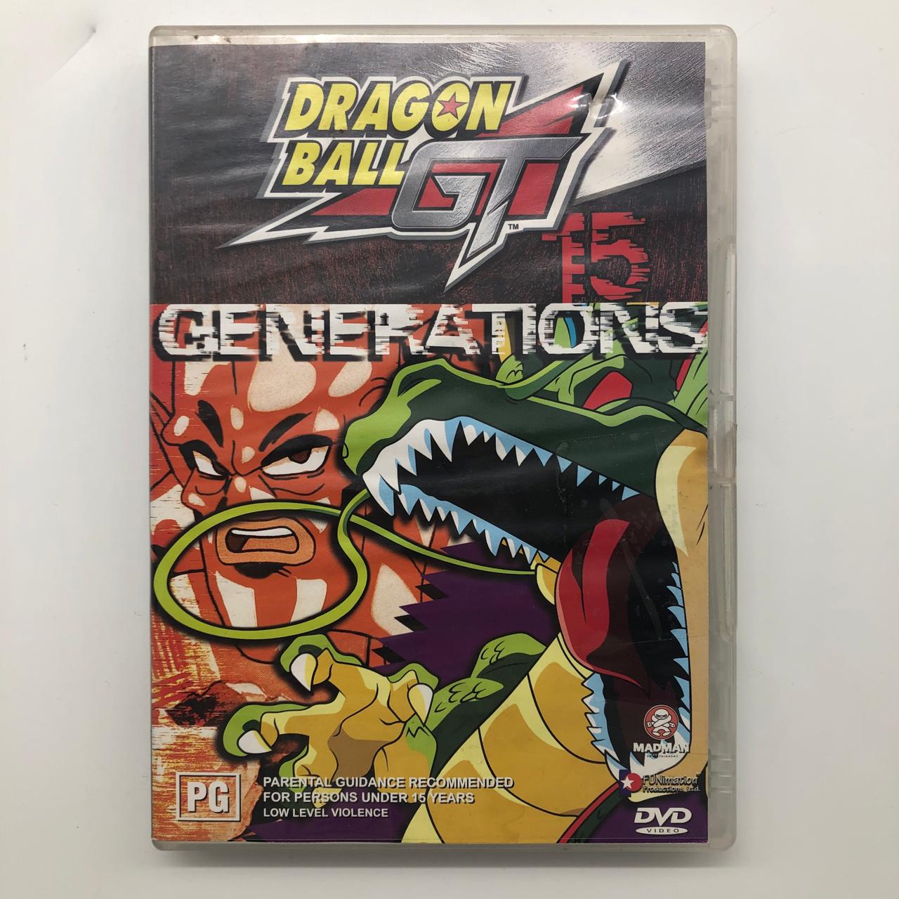 Dragon Ball GT Complete Series 15 Generations DVD Box Set - Region 4 - Perfect for Anime Collectors & Dragon Ball Fans