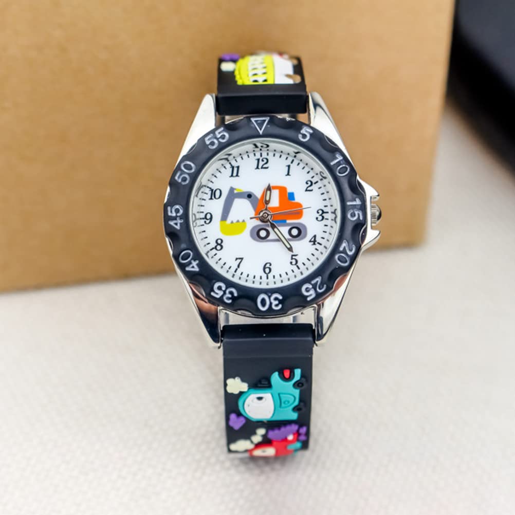 Kids Smart Watch - Cartoon Silicone Digger Watch for Boys & Girls | Playtime & School