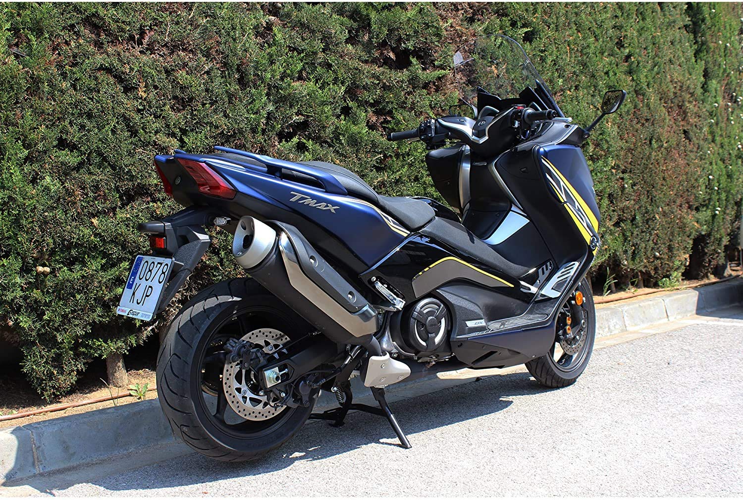 Yamaha T-MAX 530 2017-2019 Motorcycle Decoration Kit - Yellow Sticker Set for Customization | Perfect for Bike Shows, Rallies & Personal Style Upgrade