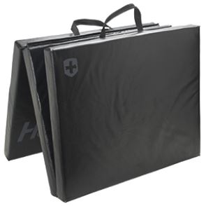 Harbinger 2-Inch Thick Tri-Fold Exercise Yoga Mat - Non-Slip Fitness Mat for Home Workouts, Gym & Yoga Practice