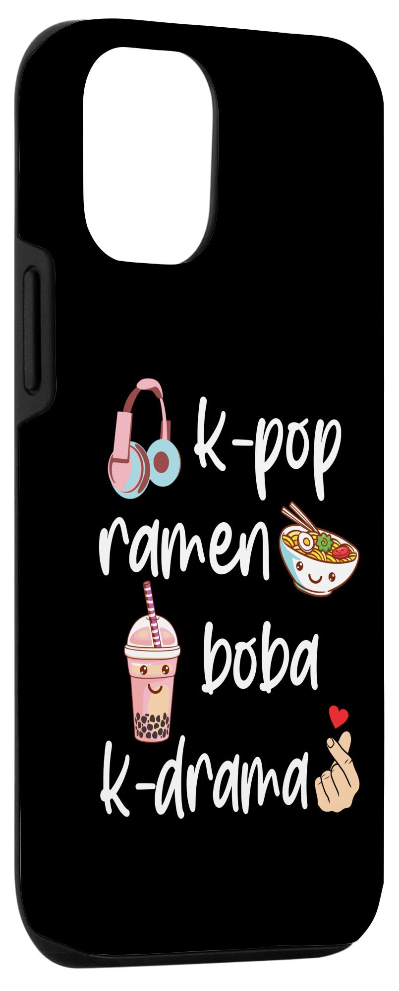 iPhone 12/12 Pro K-Pop Fashion Case - Korean K-Drama & K-Pop Merchandise - Perfect for Fans, Concerts & Daily Use