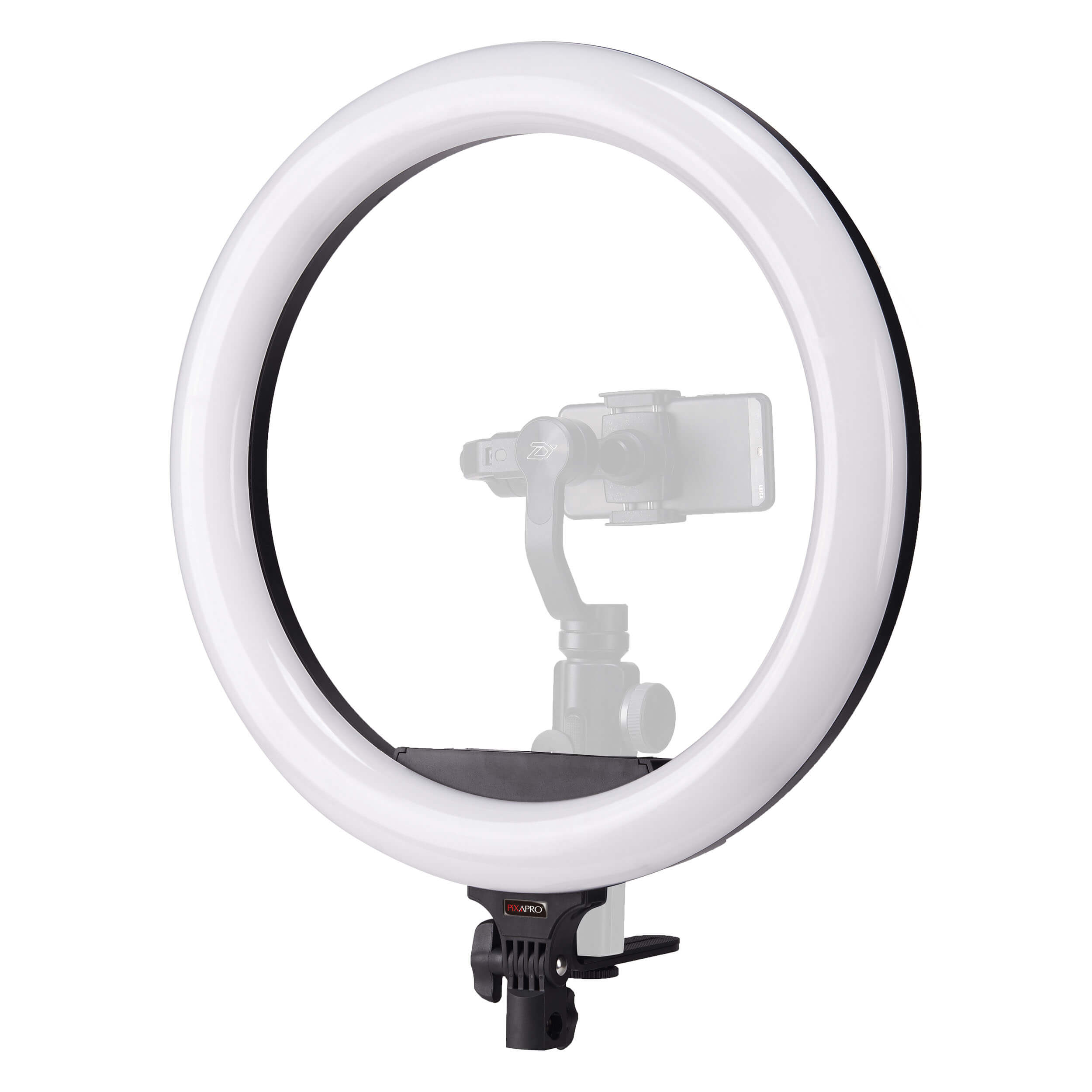 RICO240 II RGB Dimmable LED Ring Light for Photography - Professional Studio Lighting for YouTube, TikTok Videos, Live Streaming & Portrait Photography
