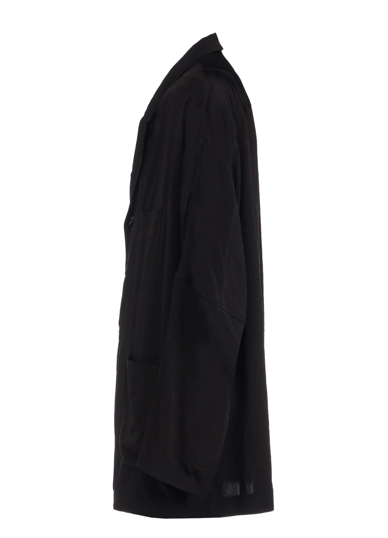 Elegant Crepe de Chine Raglan Sleeve Jacket for Women - Lightweight & Stylish Blazer for Office, Dinner & Special Occasions