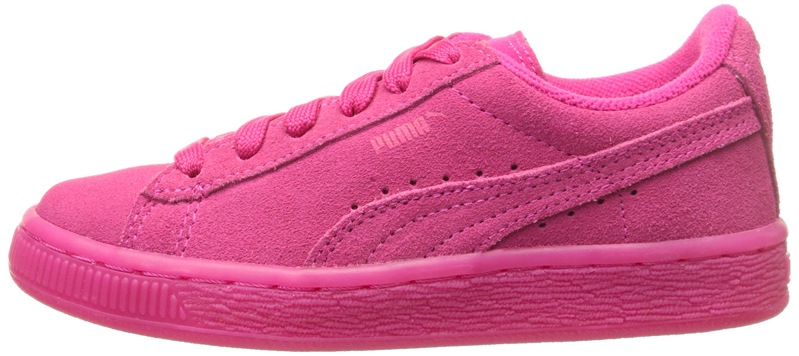 PUMA Suede JR Classic Sneakers for Kids - Beetroot Purple - Size 4 M US Big Kid | Comfortable School Shoes & Playtime Sneakers for Boys & Girls