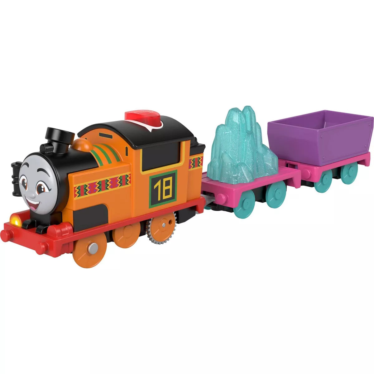 Fisher-Price Thomas & Friends Motorized Talking Engine NIA Toy Train - Interactive Kids Toy with Sounds & Movement - Perfect for Pretend Play & Imaginative Adventures