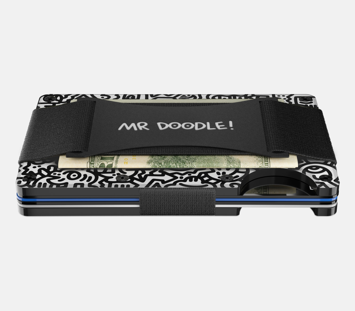 The Ridge Wallet - Slim Minimalist RFID Blocking Front Pocket Wallet for Men | Durable Aluminum & Carbon Fiber | Perfect for Everyday Carry, Travel & Gifts
