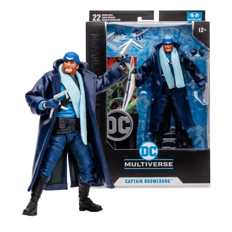 DC Multiverse Collector Edition Captain Boomerang Action Figure - The Flash Comic Series - Perfect for Display, Collecting, and Role-Playing Scenes