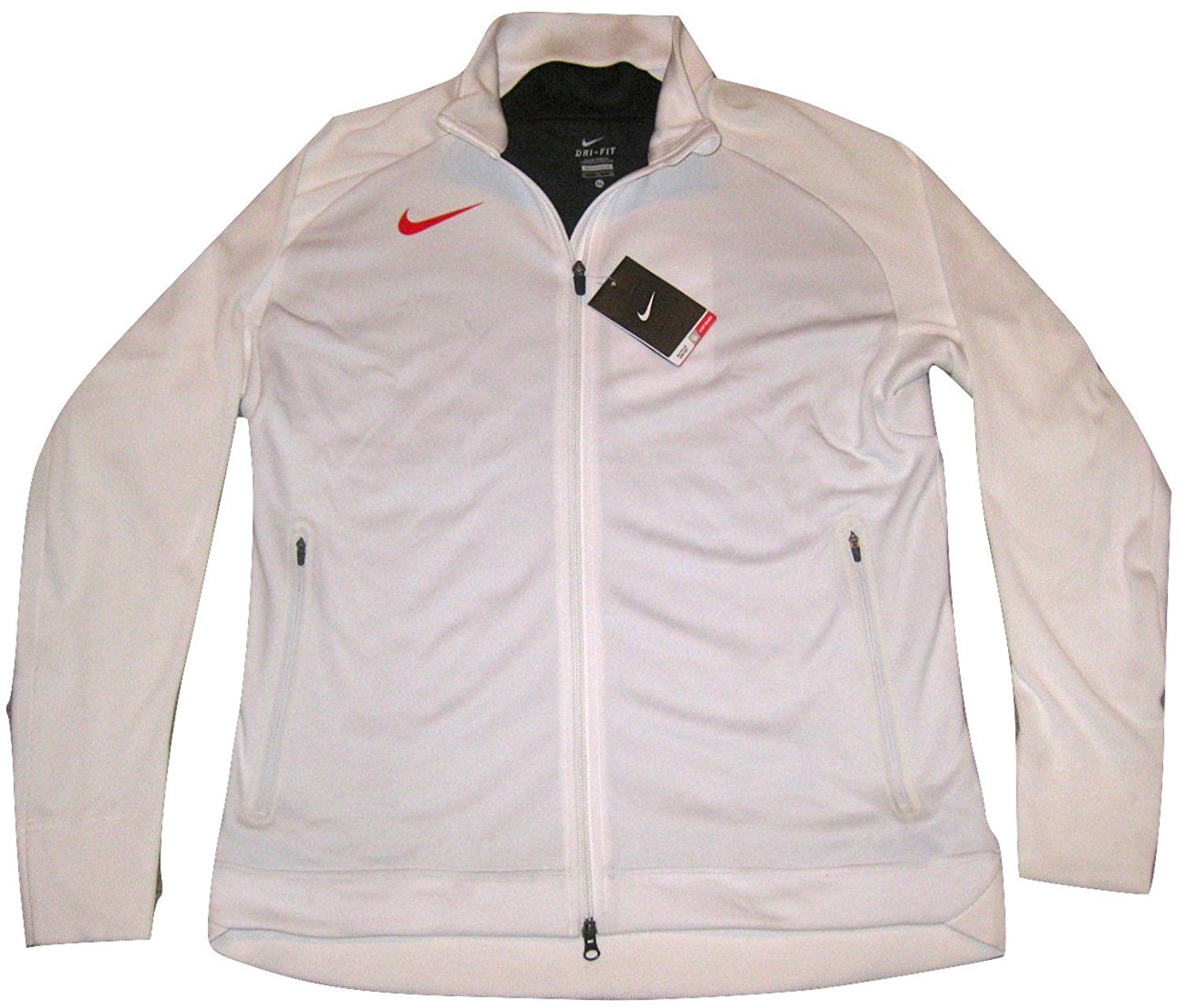 Nike N12 Country Japan Men's Running Track Jacket - 466404 Olympics Rio White Red Flag - Perfect for Marathon Training & Outdoor Sports