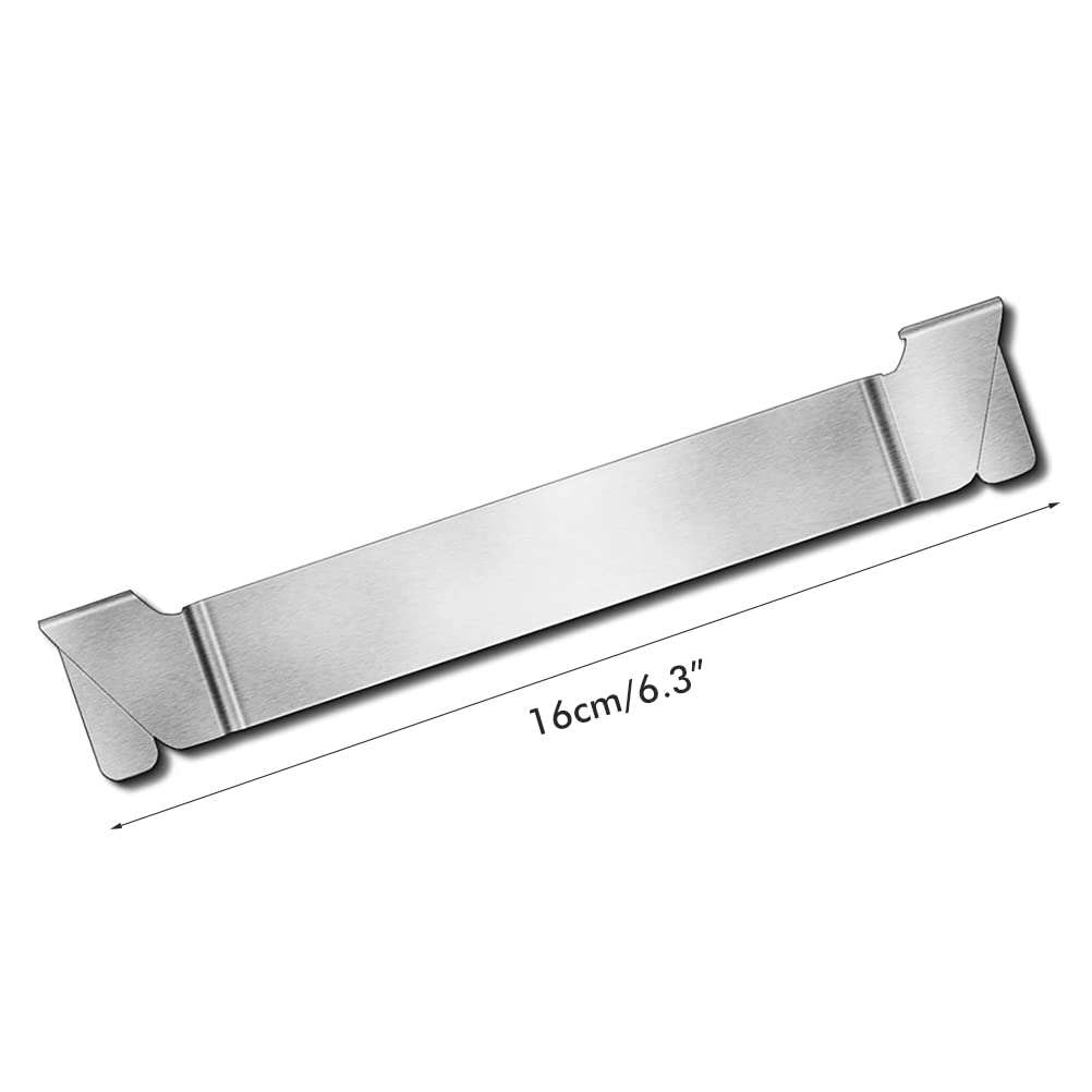 Stainless Steel Griddle Utensil Rest & Spatula Holder - BBQ Tool Rack for Flat Top Griddles & Grills - Durable Grill Accessories (1 Pack) - Perfect for Outdoor Cooking, Camping & Backyard Barbecues