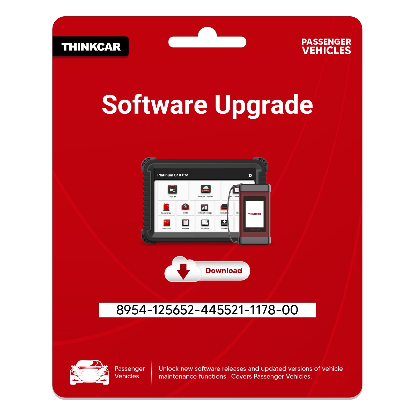 1 Year Professional Scanner Tools Software Subscription for Cars & Trucks - Diagnose & Repair Passenger Vehicles Easily at Home or Garage