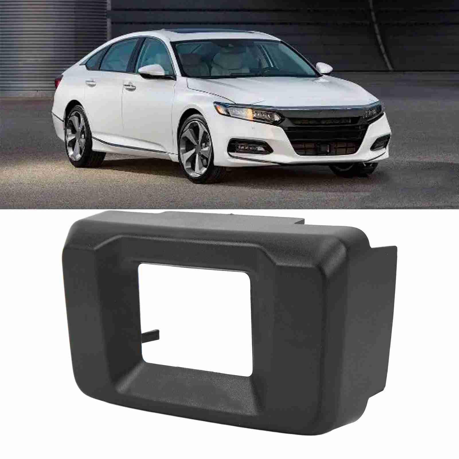 Acouto 36809 TVA 36809 TVE H01 Millimeter Wave Radar Sensor Cover ABS Replacement for 2018-2020 Vehicles - Perfect for DIY Car Radar Repair & Sensor Protection