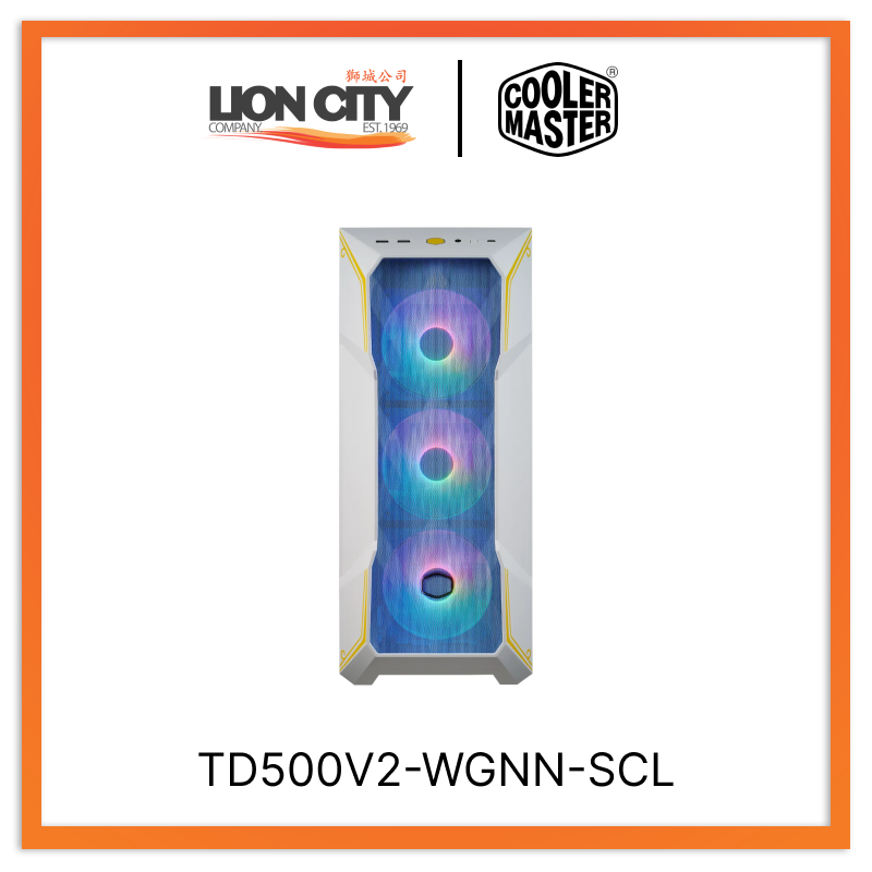 Cooler Master TD500V2 WGNN SCL CM TD500 Mesh V2 SF6 Chun Li ARGB ATX Mid-Tower Gaming PC Case - High Airflow Design for Ultimate Gaming & Streaming Setup