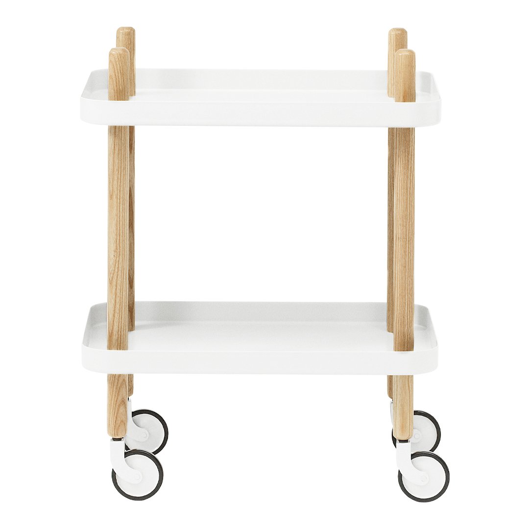 Modern Scandinavian Coffee Table - Legal Block Table by Normann Copenhagen for Living Room & Office Decor