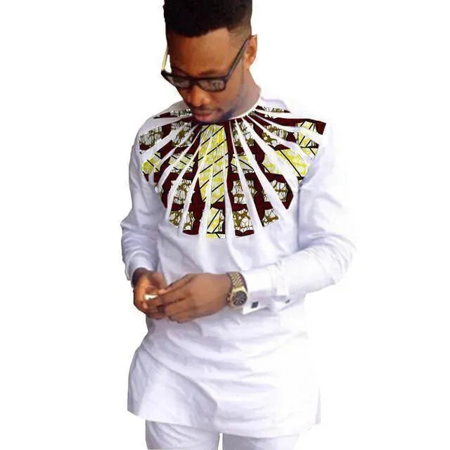 Stylish African Print Shirts for Men | Tobi Traditional Dashiki Tops | Perfect for Casual Wear, Parties & Cultural Events