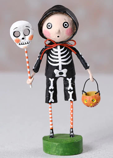 Billy Bones Halloween Figurine by Lori Mitchell - Spooky Collectible Decor for Halloween 2024 | Perfect for Home, Office & Party Decorations
