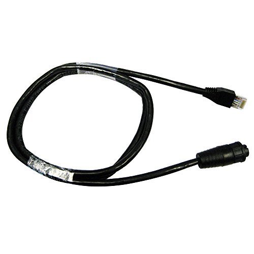 RAYMARINE RayNet to Male RJ45 Adapter Cable - 1 Meter (3.3ft) Ethernet Network Connector for Marine Electronics - Model A62360 / RAY-A62360 - Perfect for Boat Navigation Systems & NMEA 2000 Networks