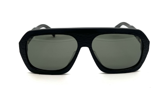 Dunhill DU0022S 004 Black/Grey Oversized Square Men's Sunglasses - Stylish UV Protection for Driving, Travel & Outdoor Activities