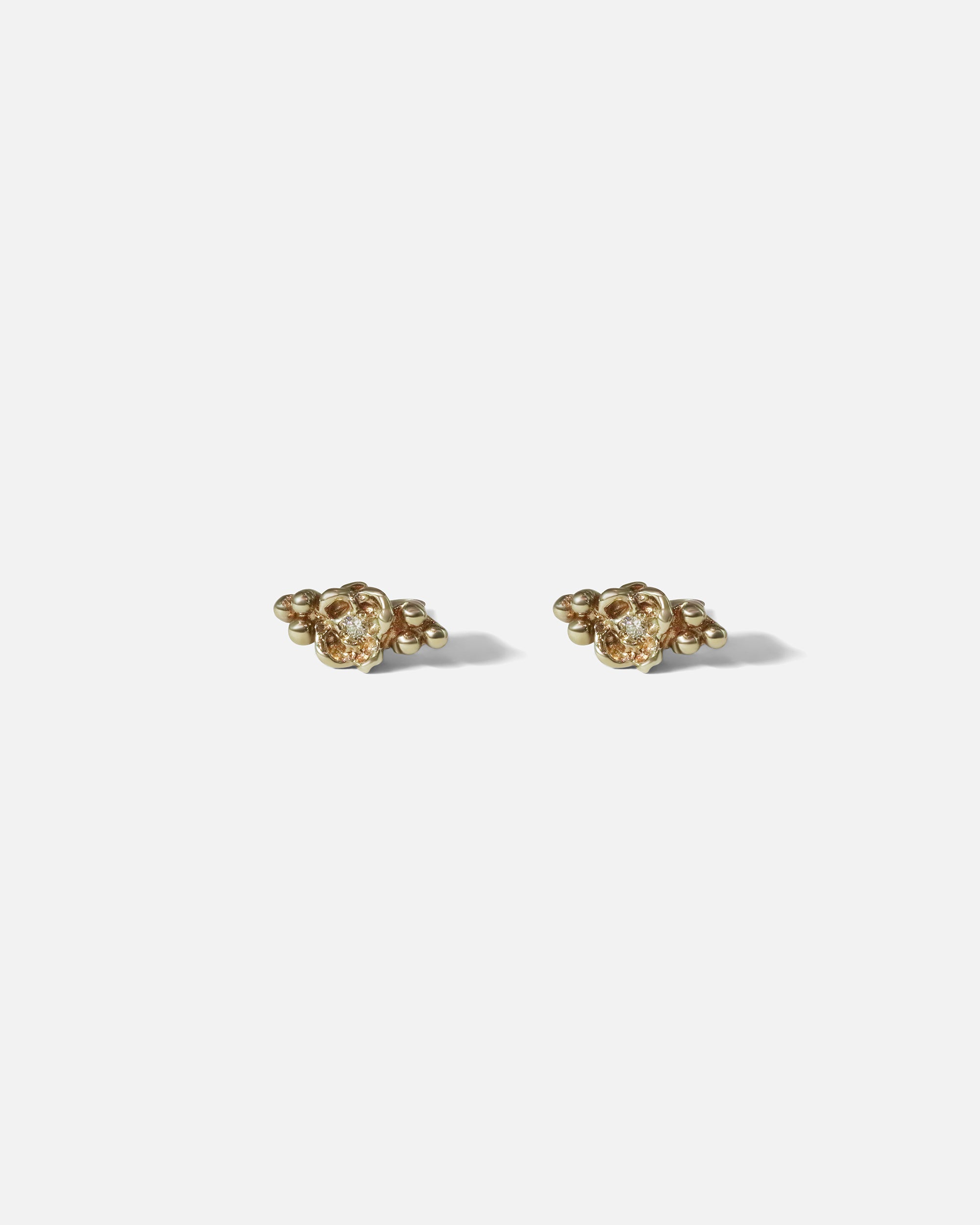 Kara Rose Stud Earrings with Genuine Diamonds - Elegant & Sparkling Jewelry for Women, Perfect for Parties, Weddings & Everyday Wear