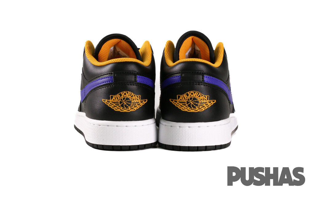Air Jordan 1 Low 'Lakers' Sneakers 2022 Edition - Men's Basketball Shoes for Streetwear & Casual Style