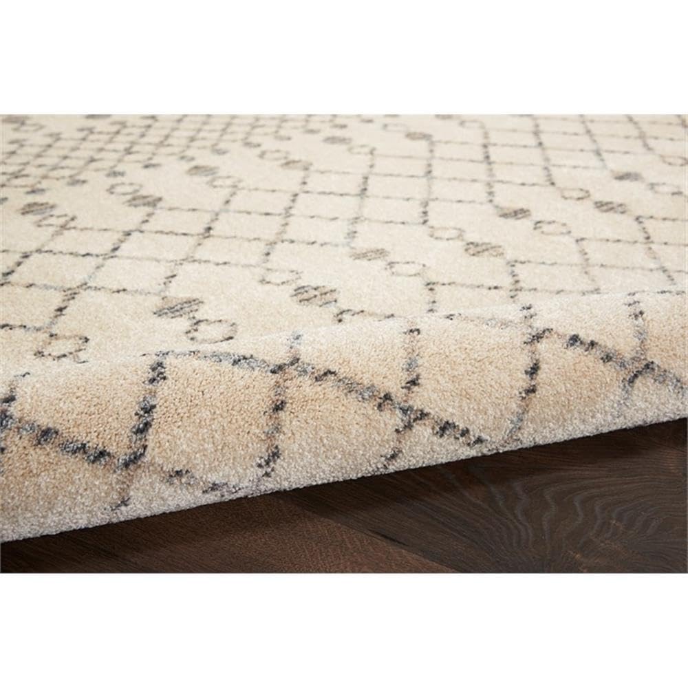 Nourison Royal Moroccan Farmhouse Beige/Grey 2'3