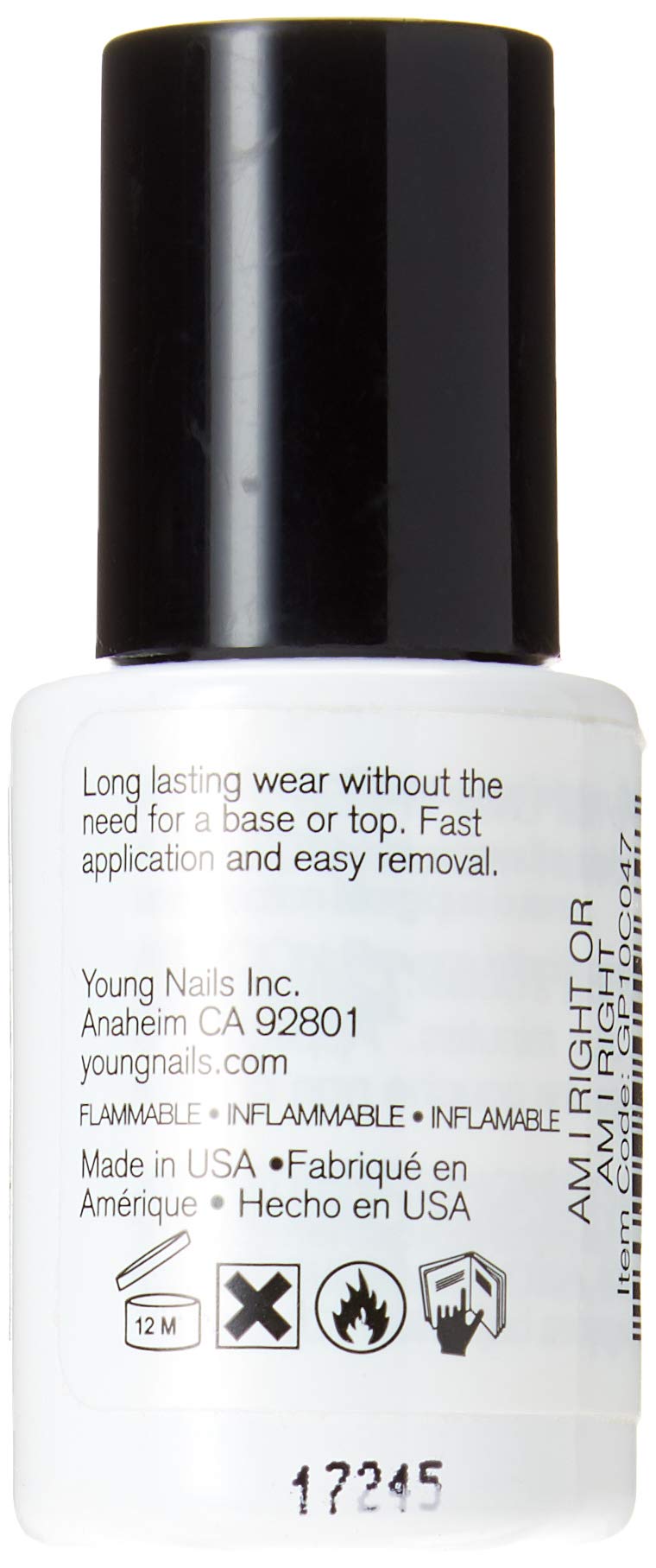 YOUNG NAILS Go Time Gel Polish - Long Lasting Nail Polish for Salon & Home Manicures - Perfect for Nail Art, DIY Nails & Professional Use