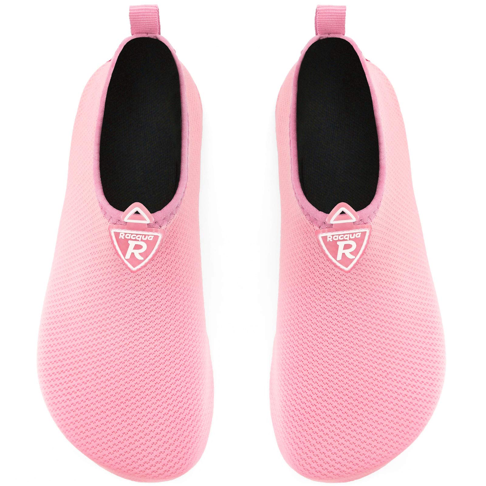 Racqua Barefoot Water Shoes for Men & Women - Quick-Dry Beach Swim Shoes for Yoga, Aqua Fitness & Outdoor Activities