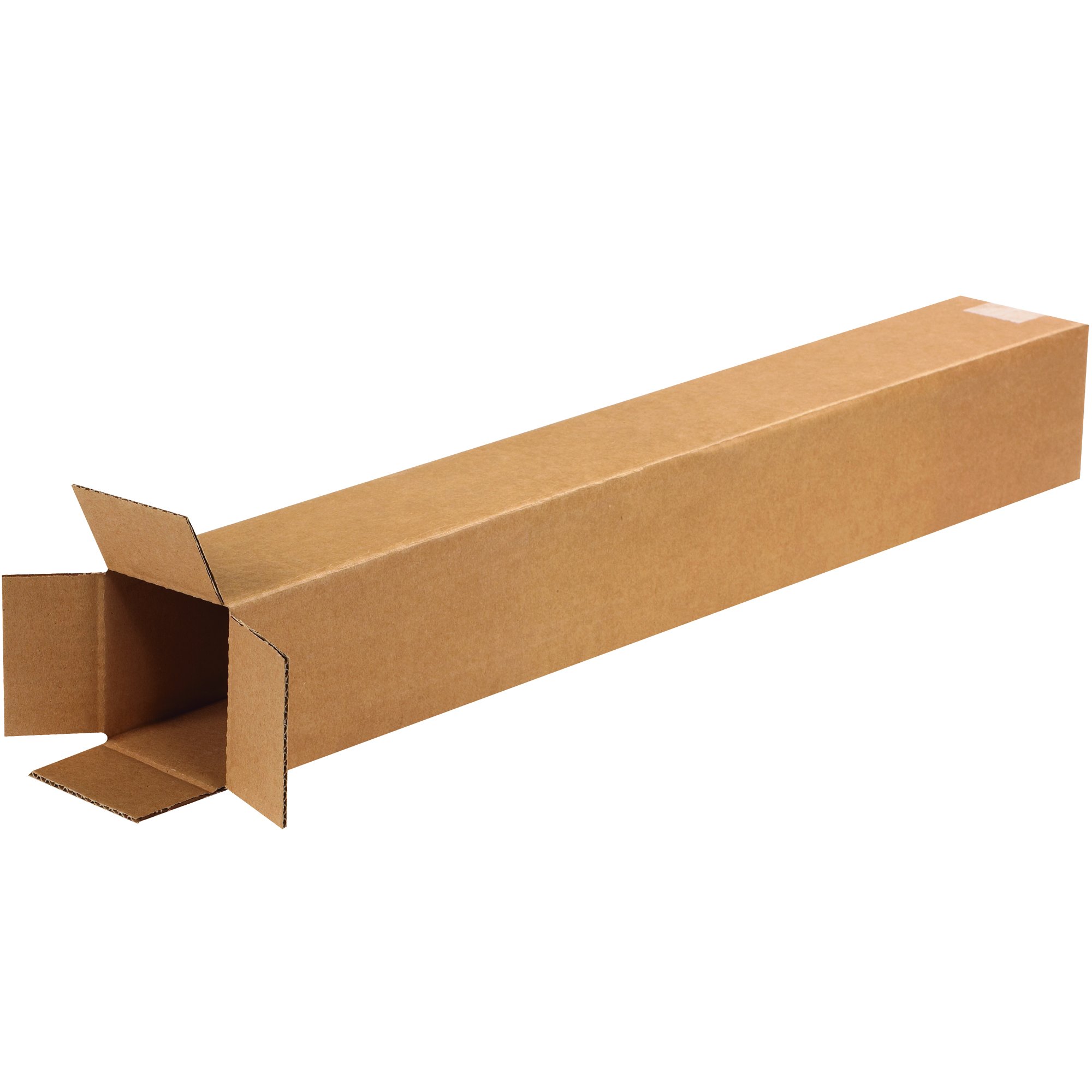AVIDITI 4x4x28 Inches Tall Corrugated Shipping Boxes - Pack of 100 | Heavy Duty Moving & Storage Boxes for Home, Office, Warehouse | Perfect for Packing, Shipping, Storing Items Securely