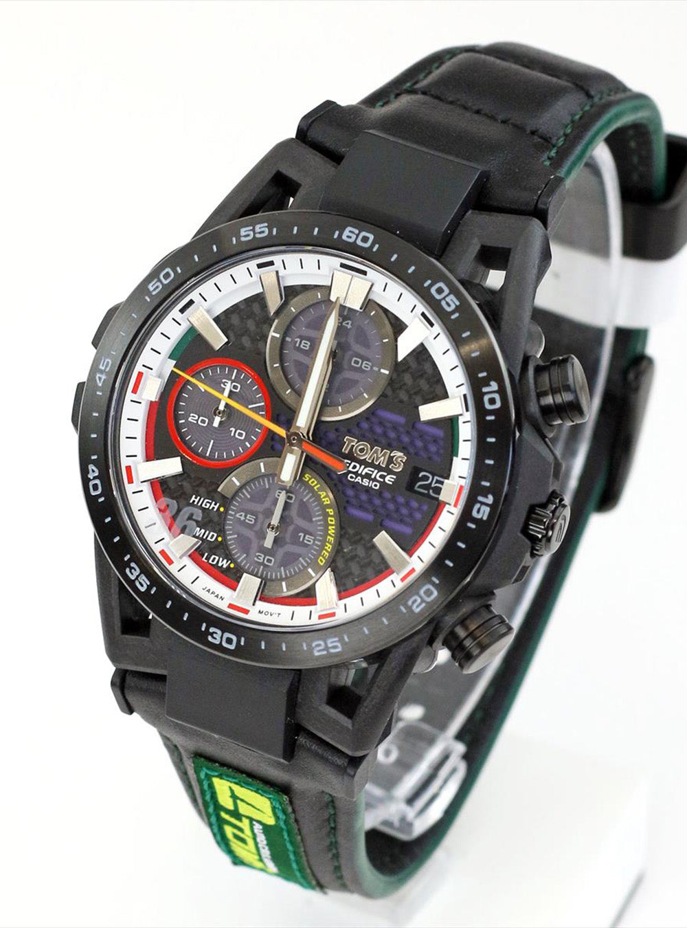 CASIO Edifice TOM'S 50th Anniversary Limited Edition Watch EFS-S641TMS-1AJR - Japan Movement, JDM - Perfect for Racing Enthusiasts & Collectors