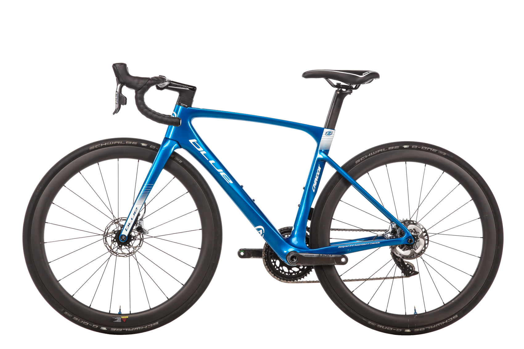2020 Blue Chinook Road Bike - Lightweight Aluminum Frame, Small Size for Adults - Perfect for Commuting, Fitness & Long-Distance Cycling