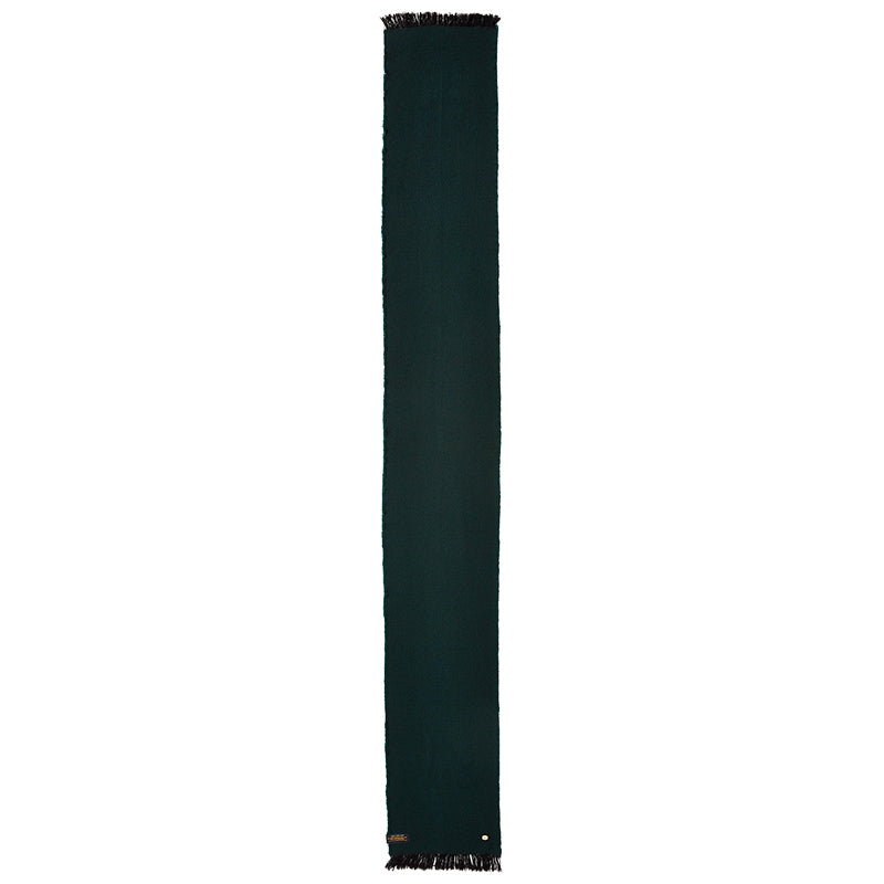 Forest Green Scarf for Women - Soft Wool Winter Wrap - Elegant Fashion Accessory for Cold Weather, Outdoor Activities and Holiday Gifts