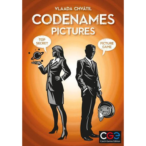 Codenames: Pictures - Fun Family Board Game for Adults & Kids - Perfect for Parties, Game Nights & Team Building Activities