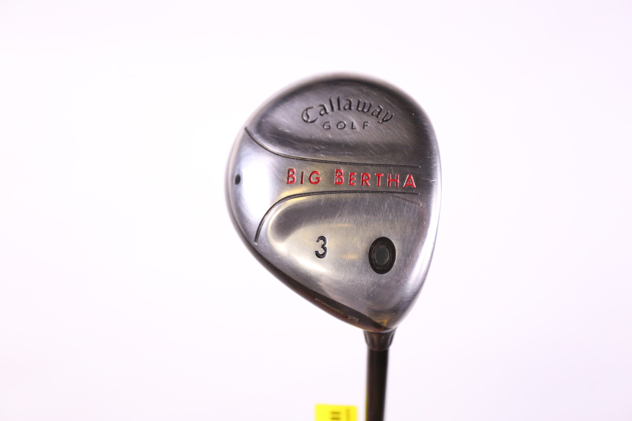 Callaway Big Bertha 2004 3 Wood Golf Club - Right Handed 15° Stiff Flex | Used Golf Club for Men | Perfect for Driving Range & Course Play