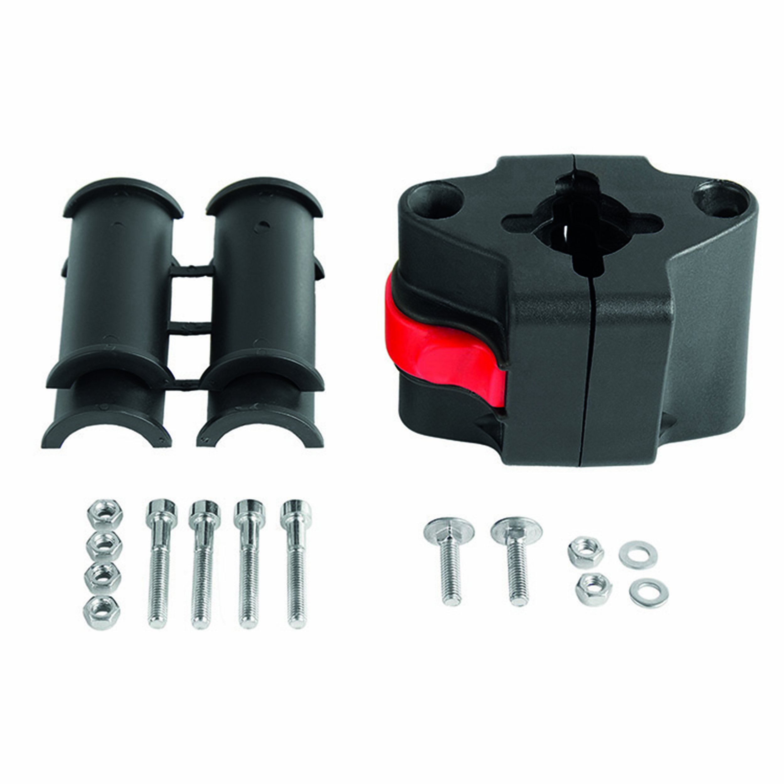 Dieffe Replacement Bracket - Heavy Duty Black & Red Metal Bracket for Furniture, Shelving, and DIY Projects | Perfect for Home Office, Garage, and Workshop Organization