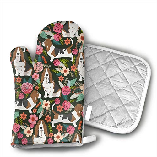 Basset Hound Florals