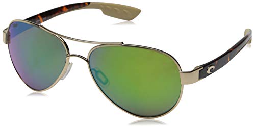 Rose Gold/Grey Blue Mirrored Polarized 580p