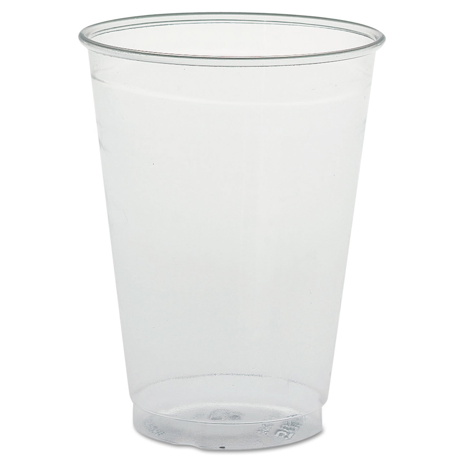 Clear Plastic Cups 9 oz Tall - 50 Pack PET Disposable Drinking Glasses for Parties, Picnics, and Home Use