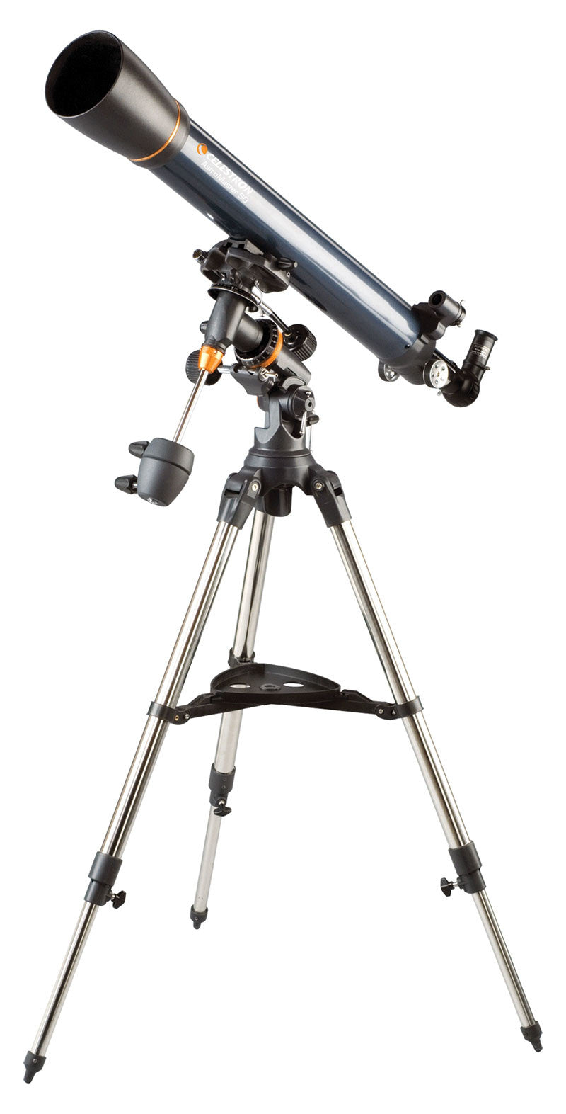 AstroMaster 90EQ Telescope - Professional Refractor Telescope for Astronomy Beginners & Adults | Perfect for Stargazing, Moon Observation & Celestial Viewing