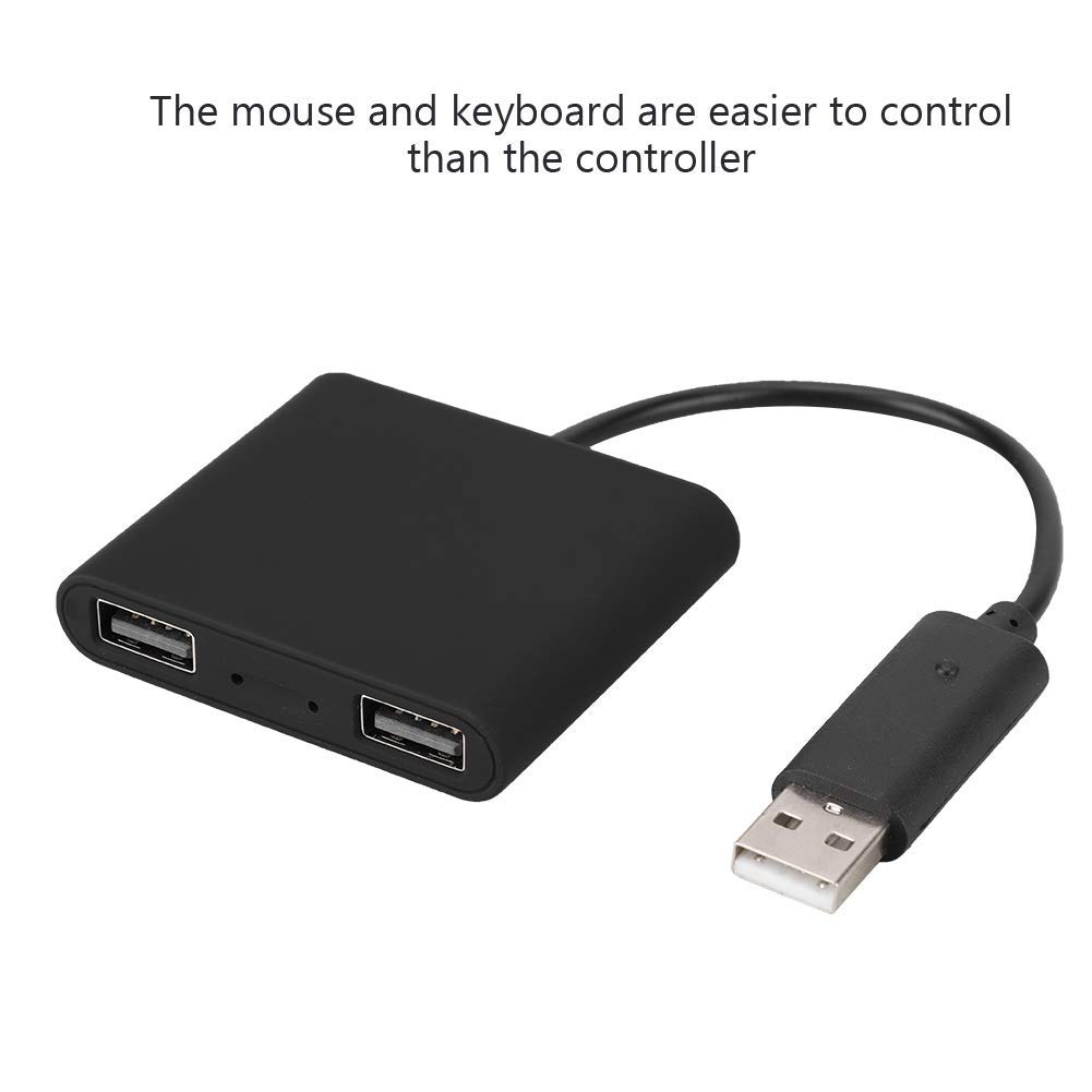 Wireless Keyboard and Mouse Adapter for Nintendo Switch - Plug & Play Game Controller Converter with High Sensitivity & No Input Lag | Perfect for Gaming, Streaming & Esports Tournaments
