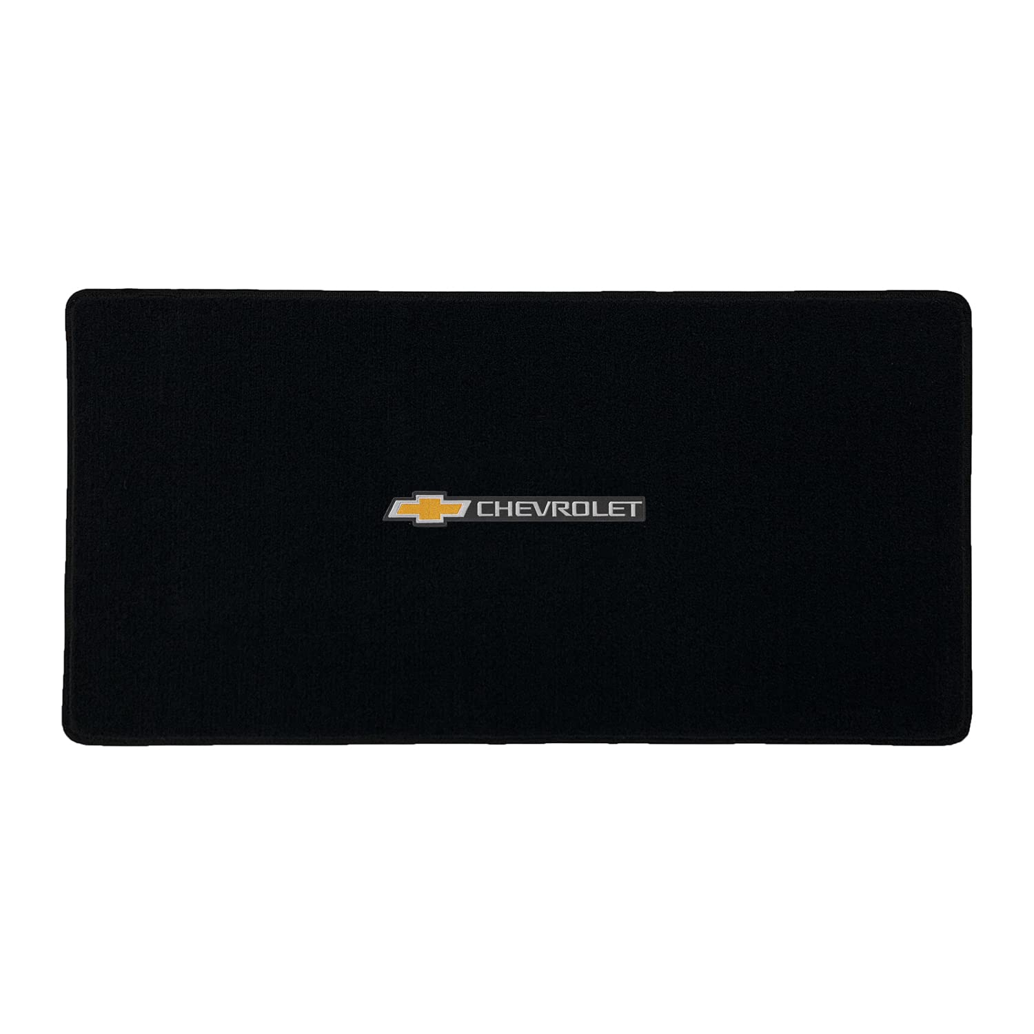 Premium Custom-Fit Carpeted Floor Mats for 2016+ Chevy Spark (Non-EV) - Charcoal with Chevrolet Logo | All-Weather Protection & Luxury Comfort for Daily Commuting & Road Trips