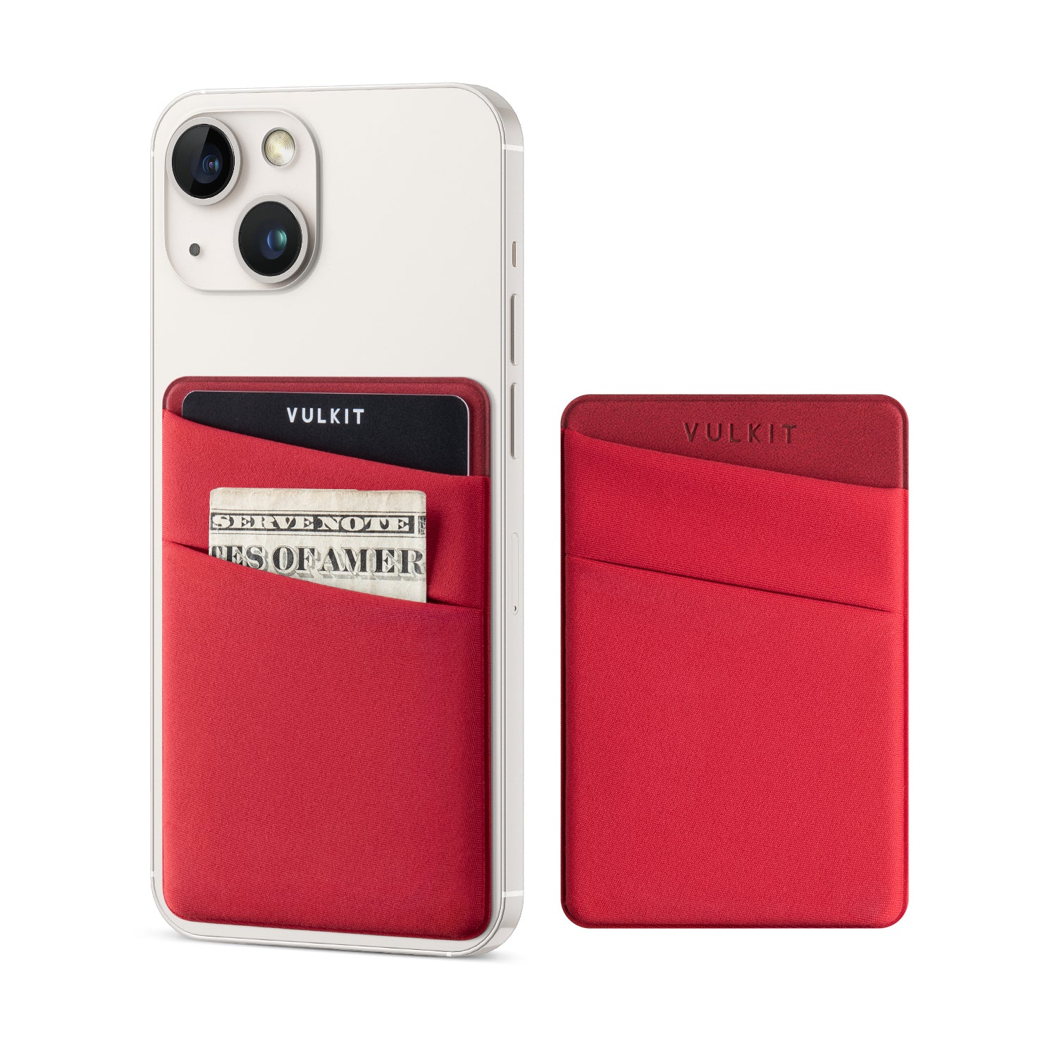 VPA105 Slim Elastic Adhesive Phone Card Holder - Sticky Pocket for Credit Cards, IDs & Cash - Perfect for Phones, Wallets & Travel Accessories