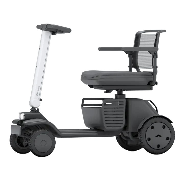 WHILL Model R 4 Wheel Mobility Scooter - Lightweight Electric Wheelchair for Adults & Seniors - Indoor/Outdoor Use for Shopping, Travel & Daily Activities