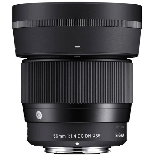 Sigma 56mm f/1.4 DC DN Contemporary Lens for Sony E Mount - Fast Prime Portrait Lens for APS-C Mirrorless Cameras | Perfect for Low Light Photography, Street & Travel Shooting