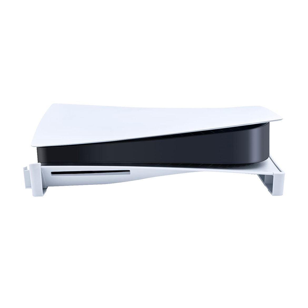 PS5 Horizontal Stand - White Base Stand for PS5 Digital & UHD Console | Secure & Stable Gaming Setup | Perfect for Living Room & Gaming Room Setup (JYS P5143)