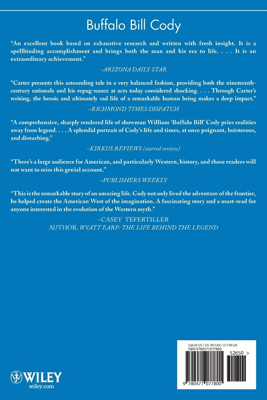 Buffalo Bill Cody: The Man Behind the Legend - Biography of the Wild West Icon for History Enthusiasts and American West Fans - Perfect for Reading, Gifts, and Classroom Education