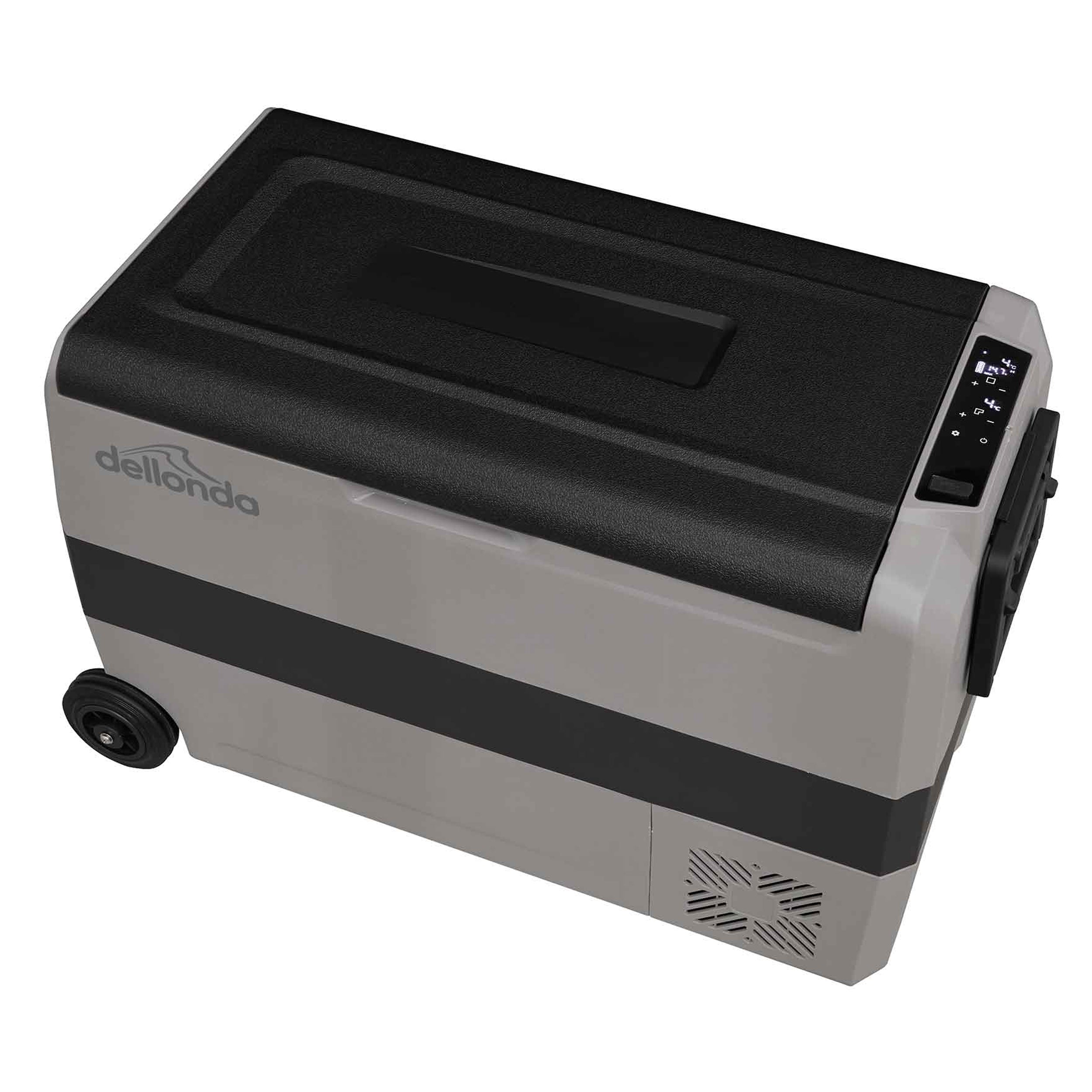 50L Portable Car Fridge Freezer - 12V/24V Dual Zone Compressor Cooler for Road Trips, Camping & Outdoor Adventures - DL14 Model
