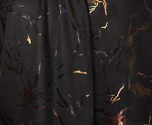 Black Foil Leaf
