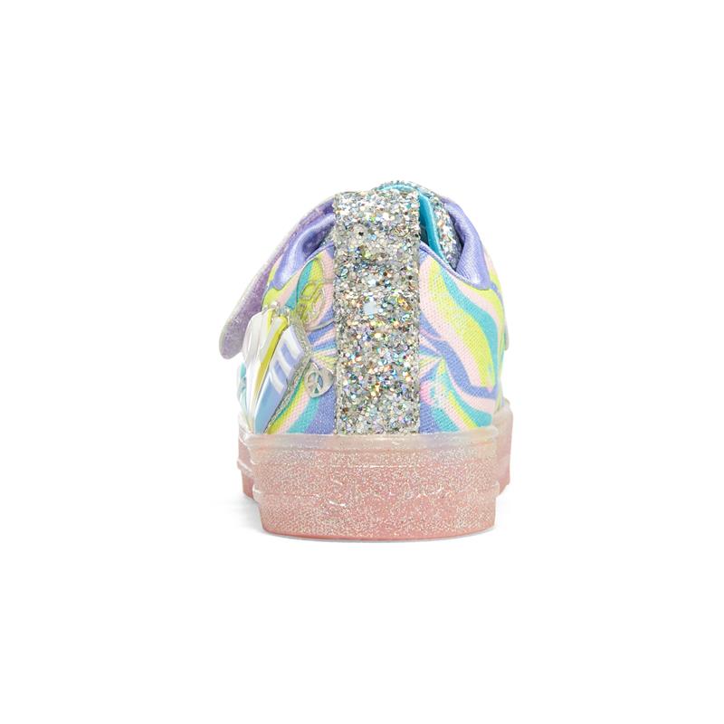 SHUFFLE BRIGHTS 314264L/LPMT - Colorful LED Light Up Shoes for Kids & Teens - Perfect for Dance Parties, Raves & Nighttime Fun