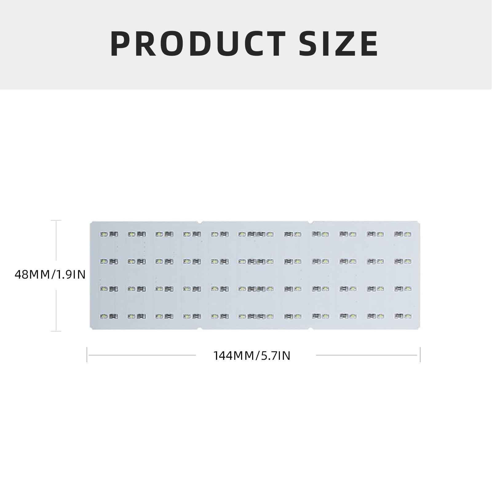 ljhnba 3D Printer LED Light Board Kit - High Brightness Replacement Panel for Photo Models, Lab Lighting & 3D Printed Lamps | Perfect for Enhanced Printing Projects, DIY Crafts, and Home Decor